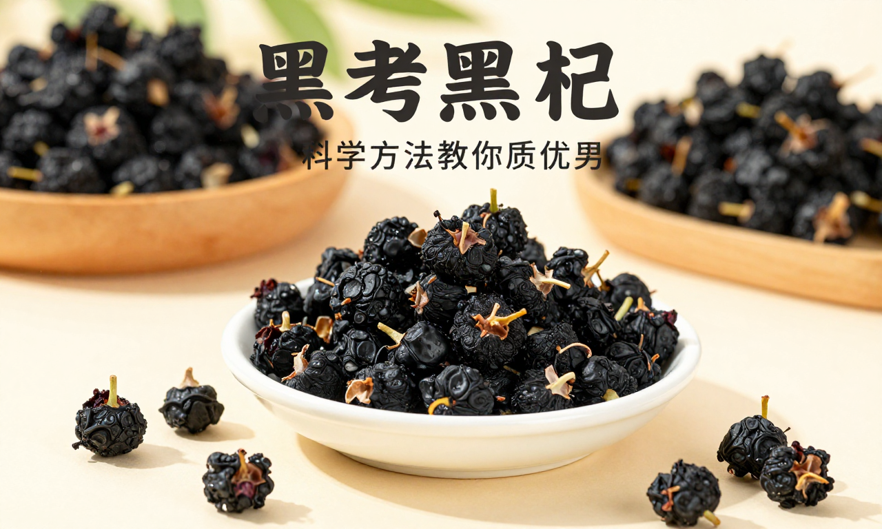 北方干燥地区黑枸杞选购：科学方法教你挑到优质正宗黑枸杞