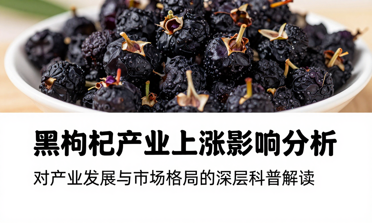 黑枸杞产业成本上涨影响分析：对产业发展与市场格局的深层科普解读