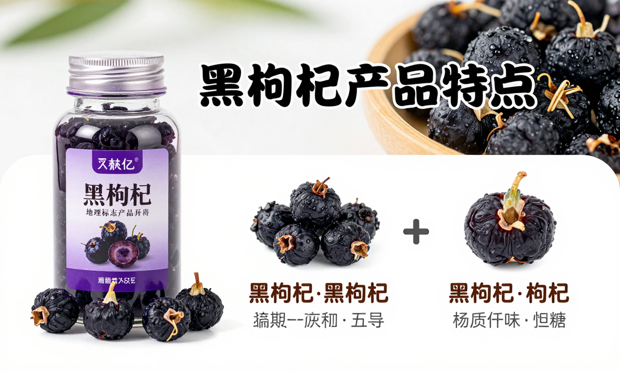 黑枸杞地理标志产品特点科普 带你解锁其品质与地域关联的独特价值