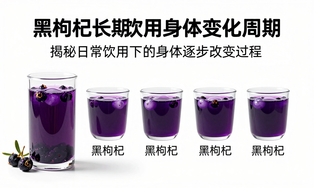 黑枸杞长期饮用身体变化周期 揭秘日常饮用下的身体逐步改变过程
