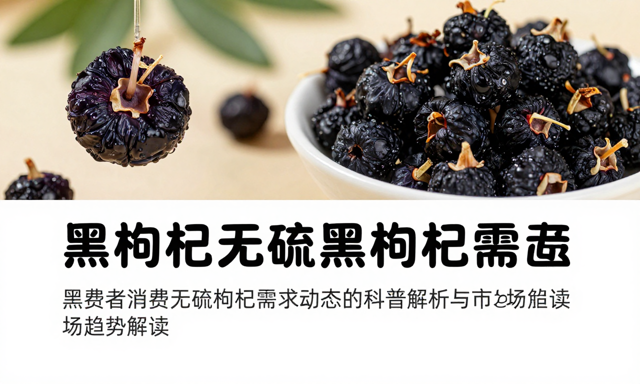 黑枸杞消费者无硫黑枸杞需求动态的科普解析与市场趋势解读